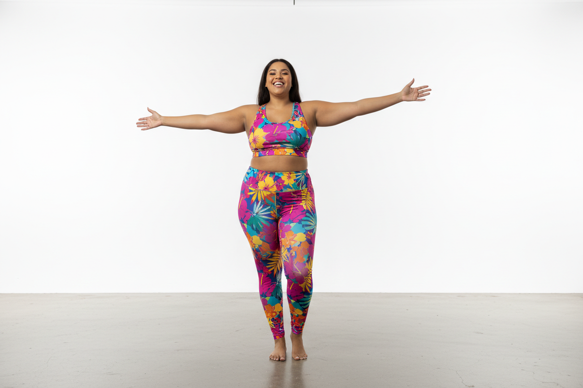 Best Colorful Workout Clothes for Plus-Size Women