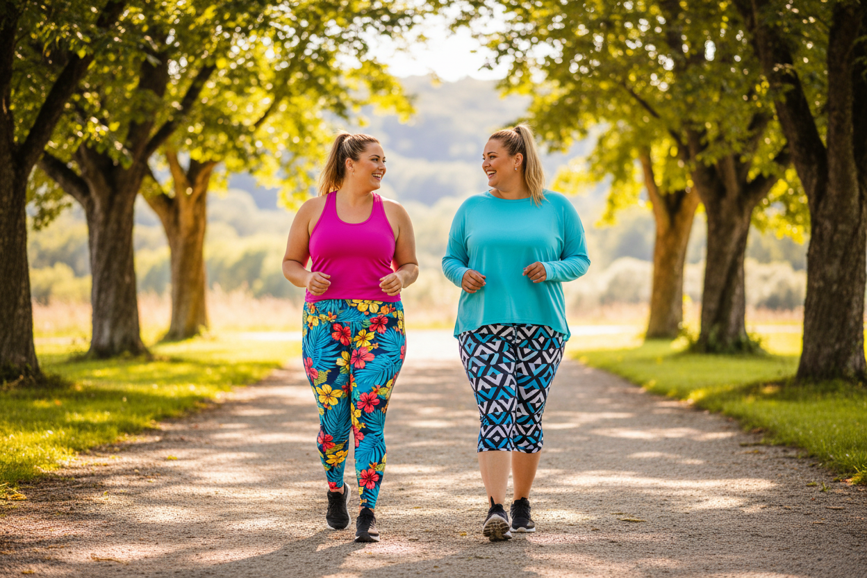 Best Plus Size Activewear for Walking & Low Impact Exercise 2026
