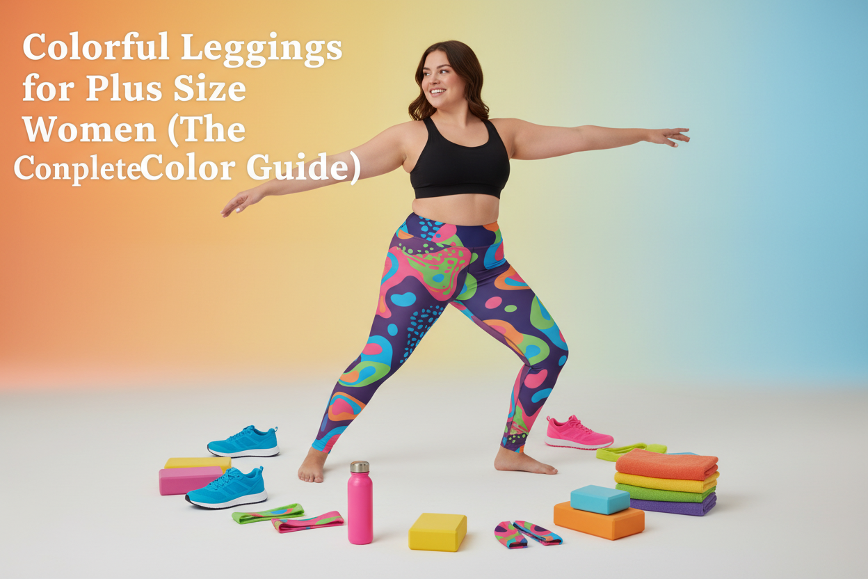 Colorful Leggings for Plus Size Women (The Complete Color Guide)