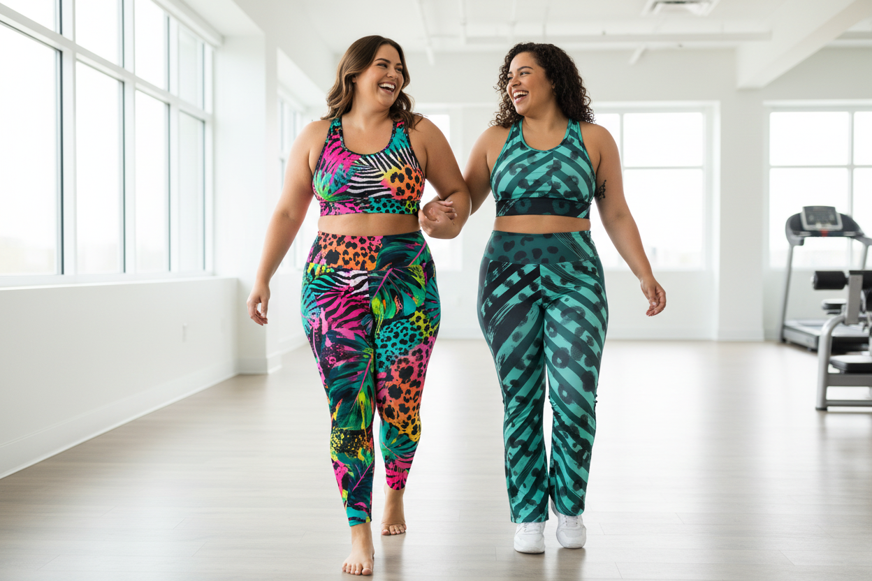 Cute Plus Size Workout Sets That Actually Fit (And Look Amazing)