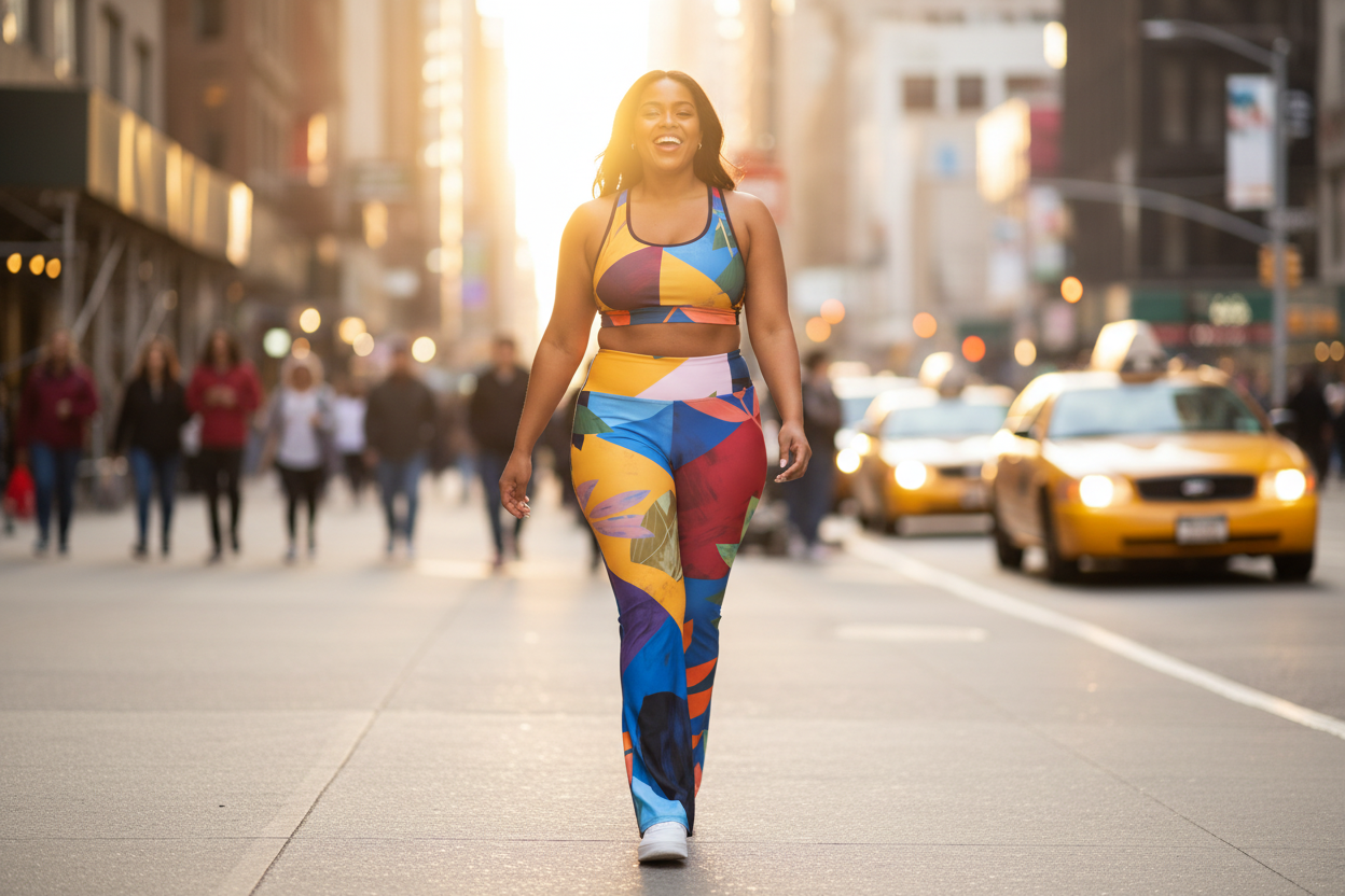 How to Feel Confident Wearing Leggings in Public (A Real Guide for Plus Size Women)