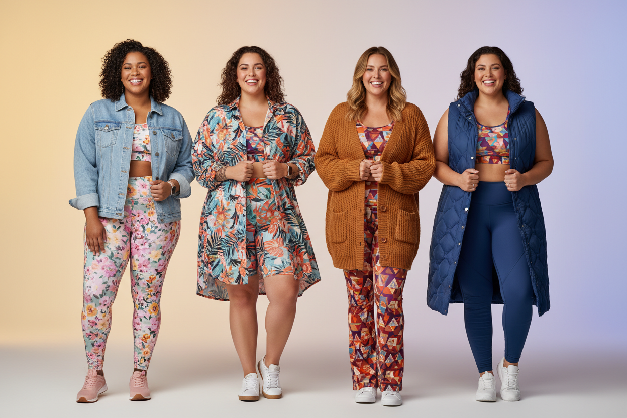 How to Layer Plus Size Activewear for All Seasons