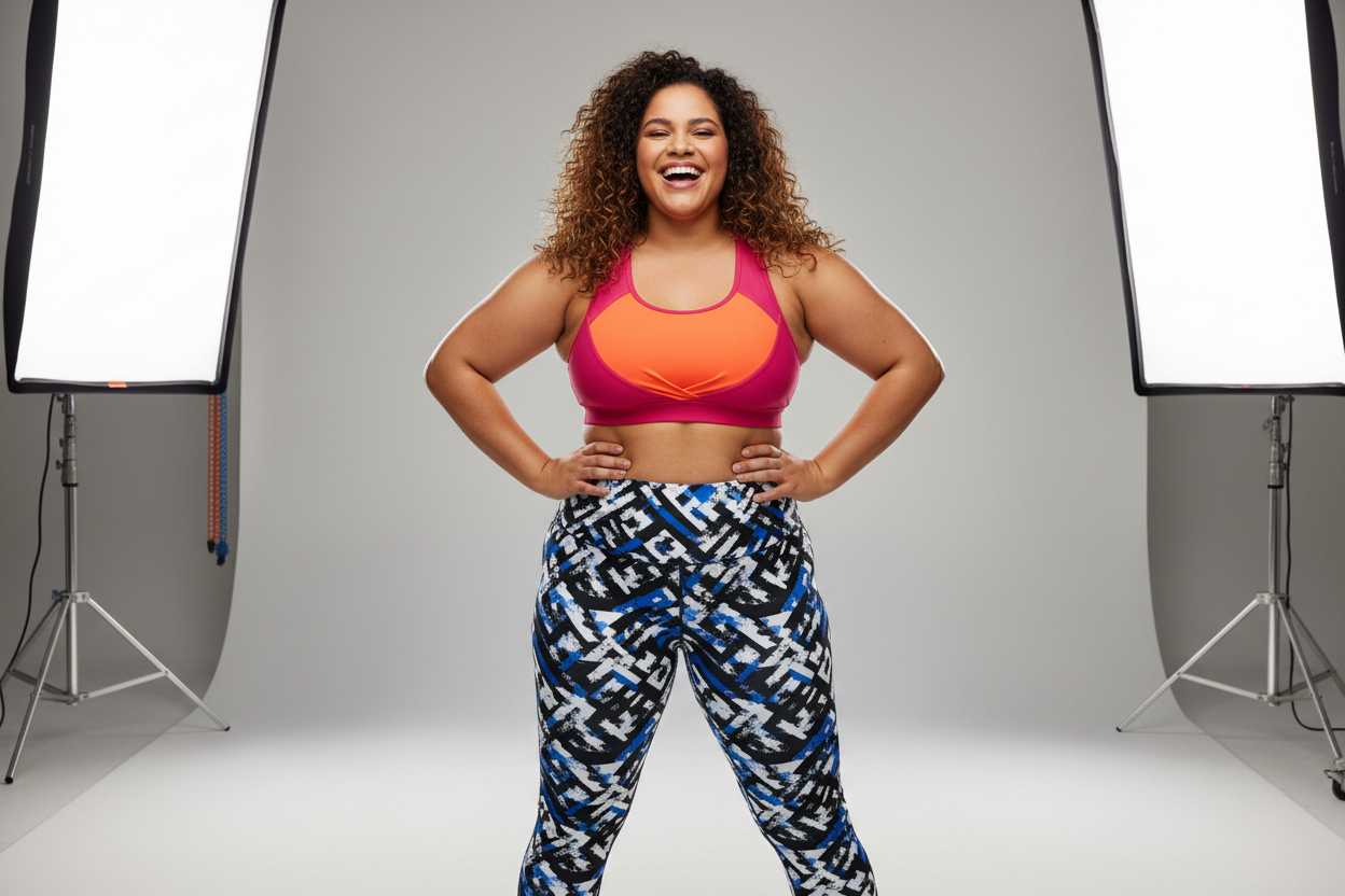 Pear Shape Activewear Styling Guide for Plus-Size Women