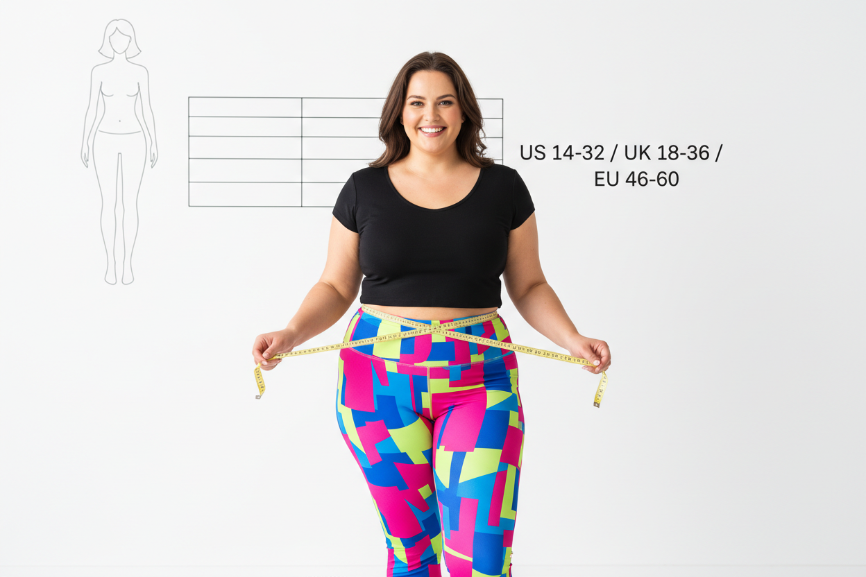 The Ultimate Plus Size Leggings Size Chart & Fit Guide 2026