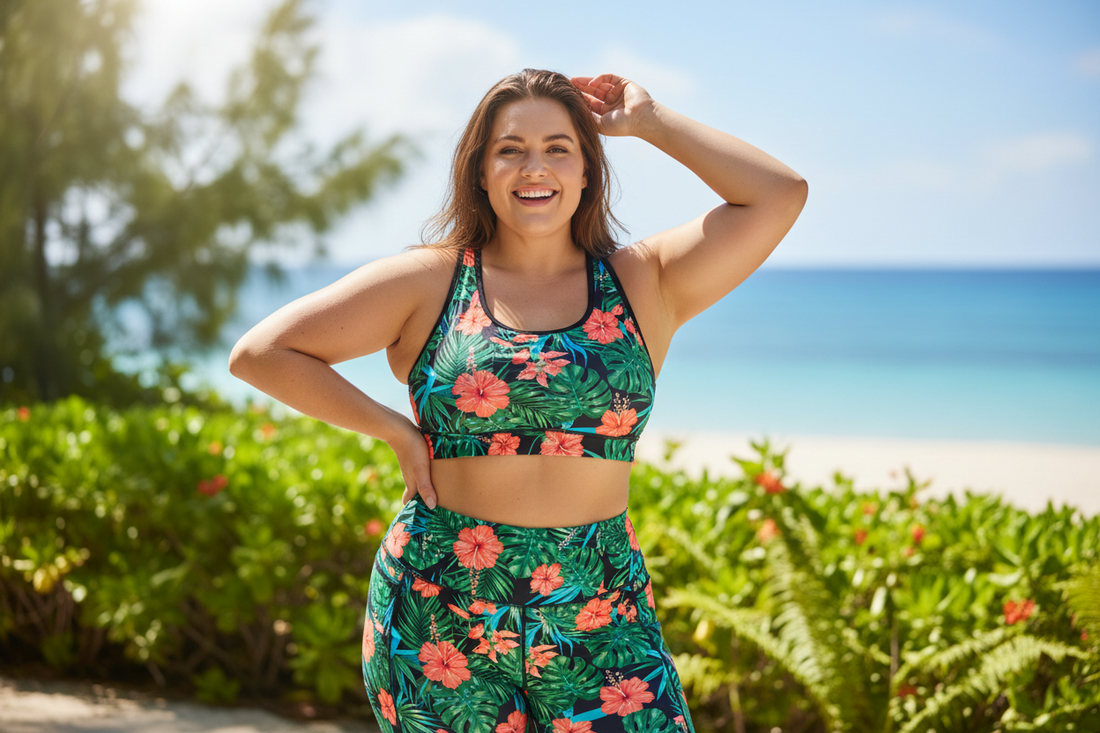 Tropical Prints Styling Guide for Plus-Size Women