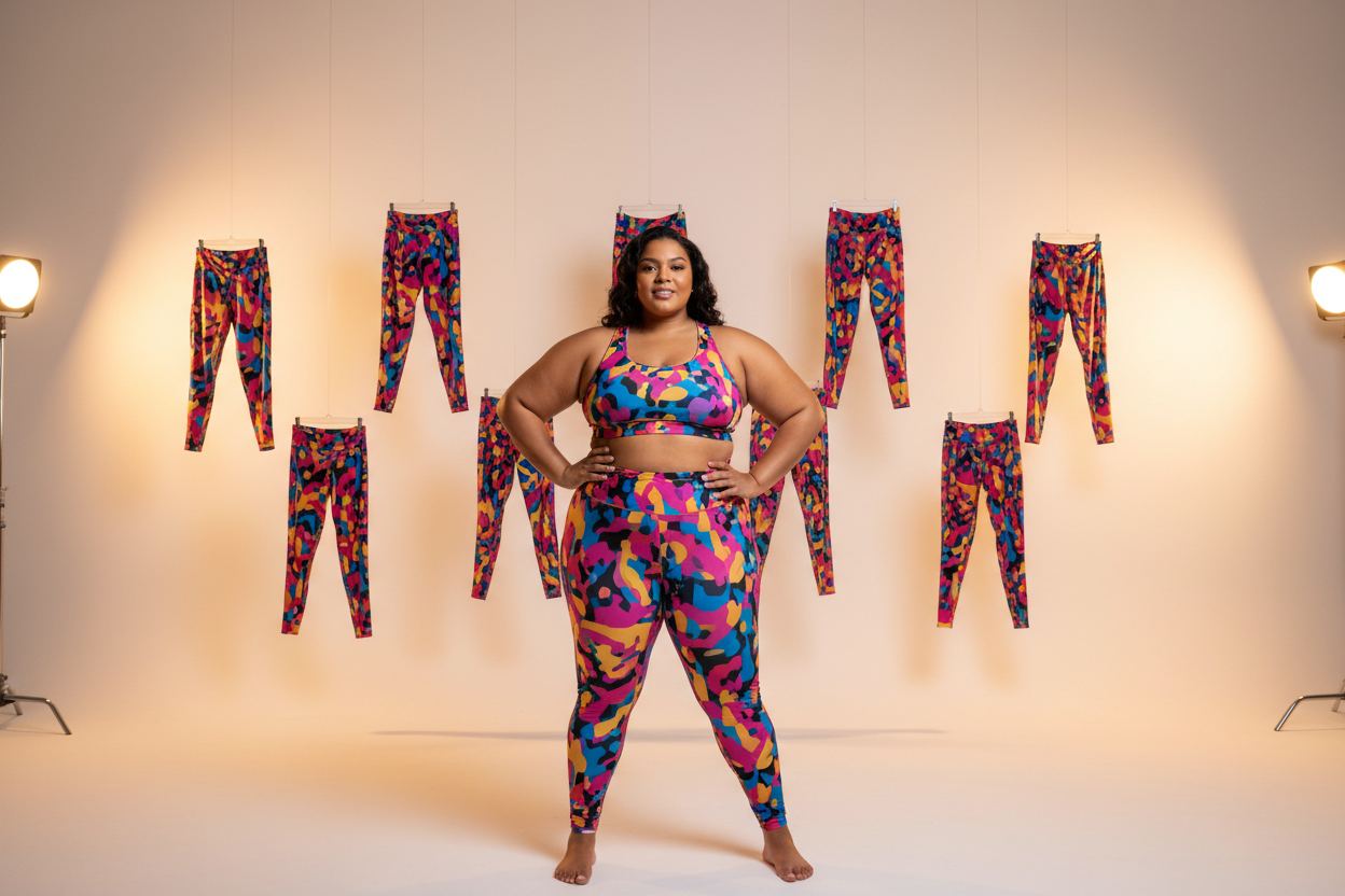 Why Azalea Couture is Becoming the Go-To Brand for Bold Print Plus Size Activewear
