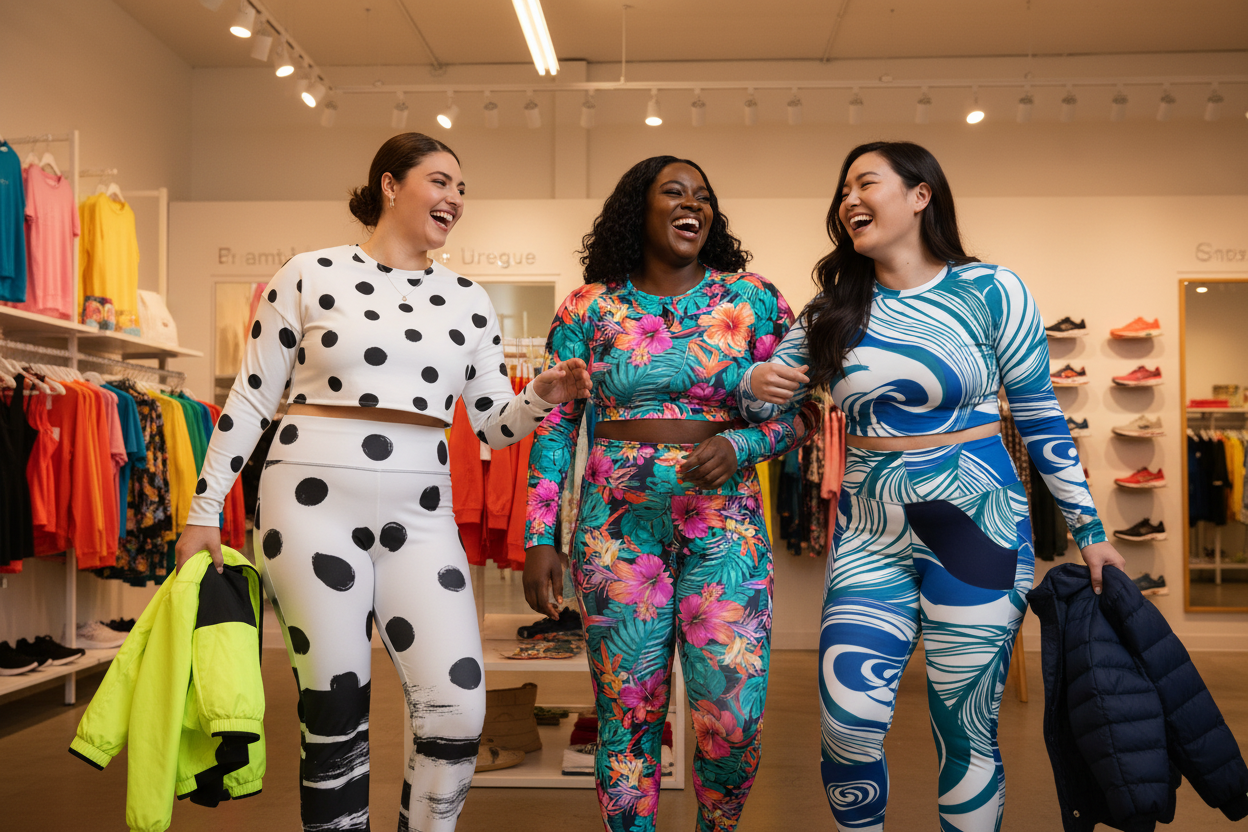 You Don't Need to 'Lose Weight First' to Wear Bold Activewear