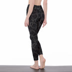 Midnight Panther High-Waist Leggings