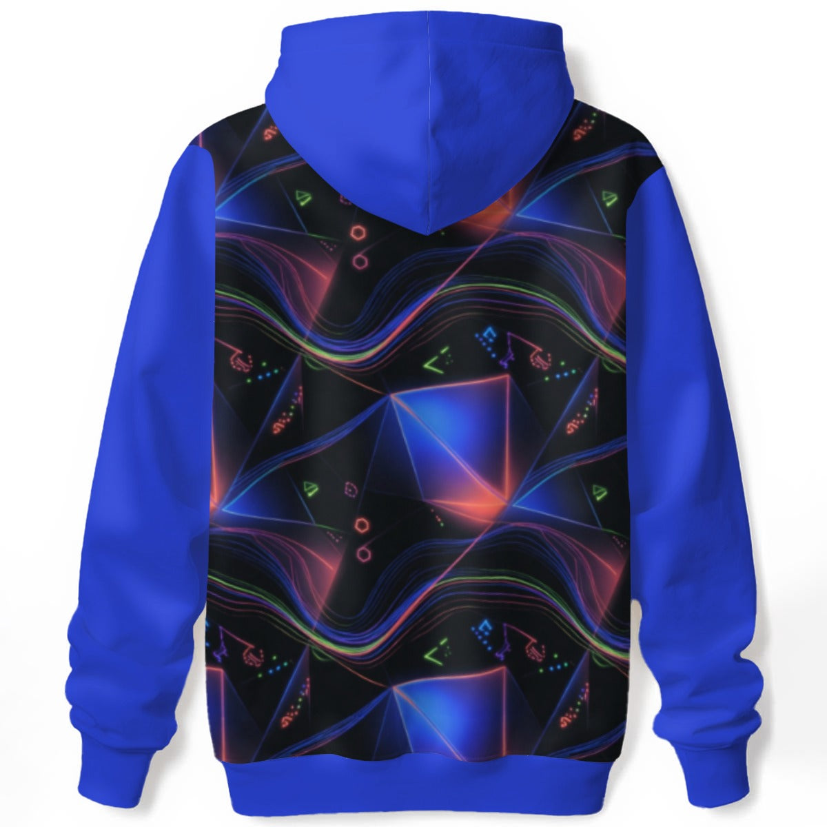 Neon Cosmos Pullover Hoodie
