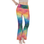 Modern Art Resort Flare Yoga Pants