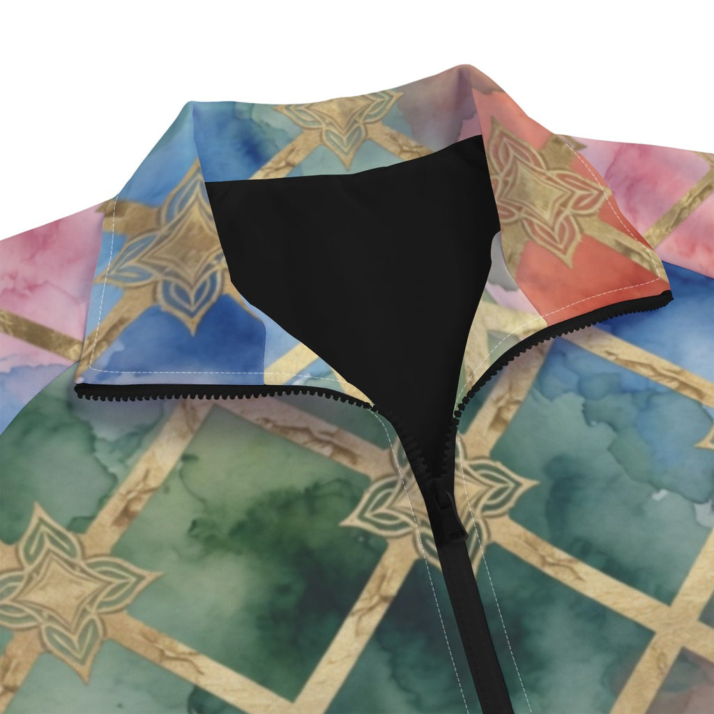 Diamond Luxe Stand Collar Jacket