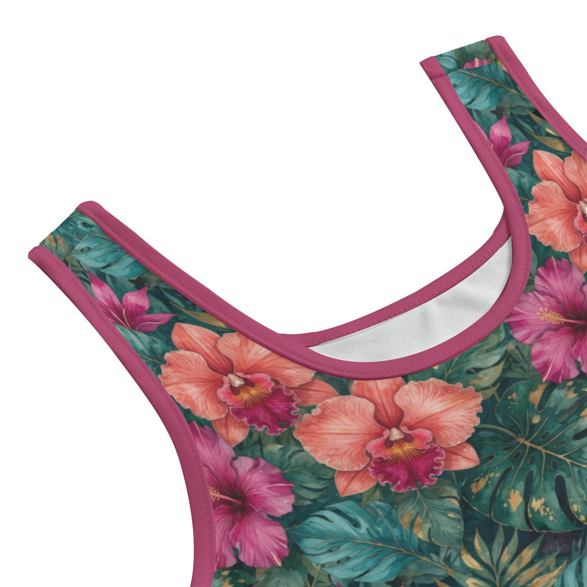 Ziva Floral Crop & Shorts Set