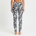 Snow Leopard High-Waist Pocket Leggings