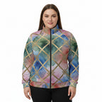 Diamond Luxe Stand Collar Jacket