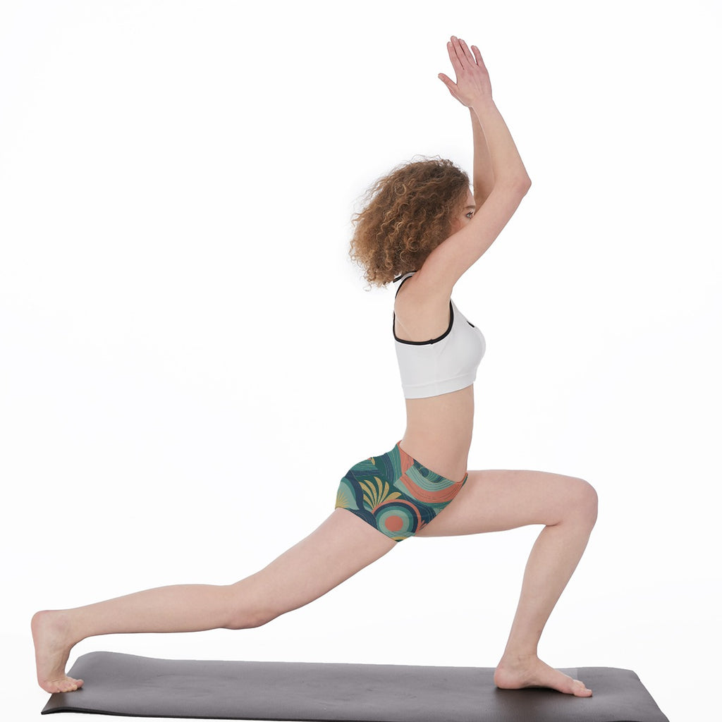 Waveline High-Waist Yoga Shorts