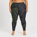 Fern Paisley High-Waist Pocket Leggings