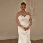 Vesper Satin Mermaid Gown