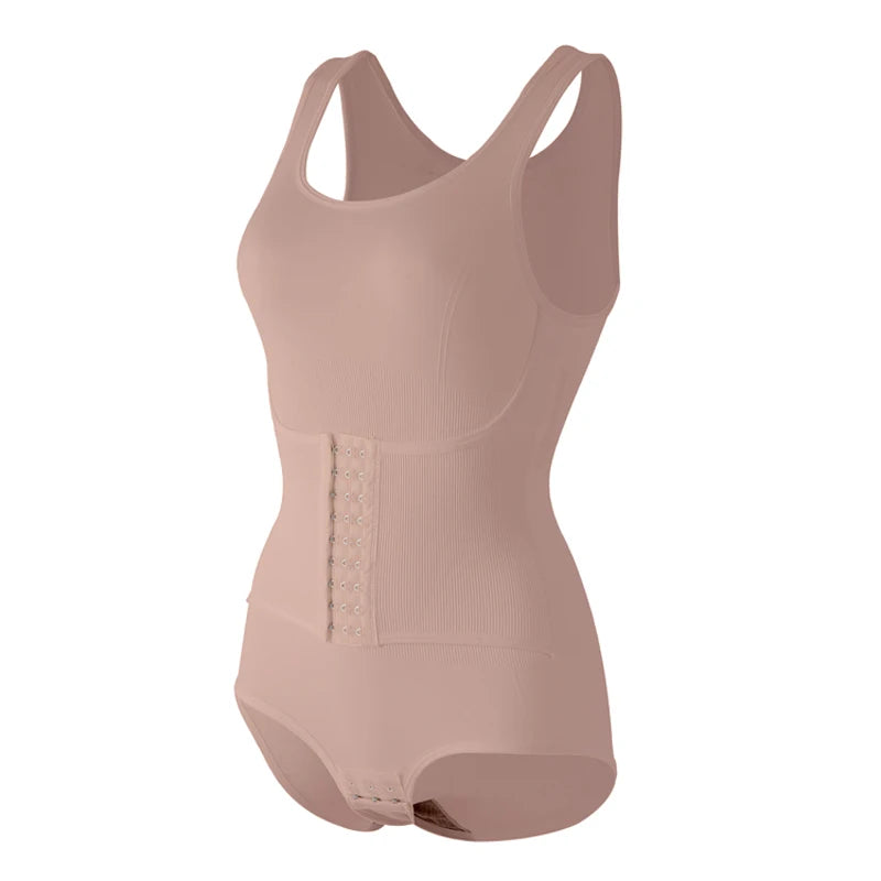 Mireille Zip-Belt Sculpting Bodysuit