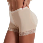 Marisol Padded Lace-Trim Shaper Shorts