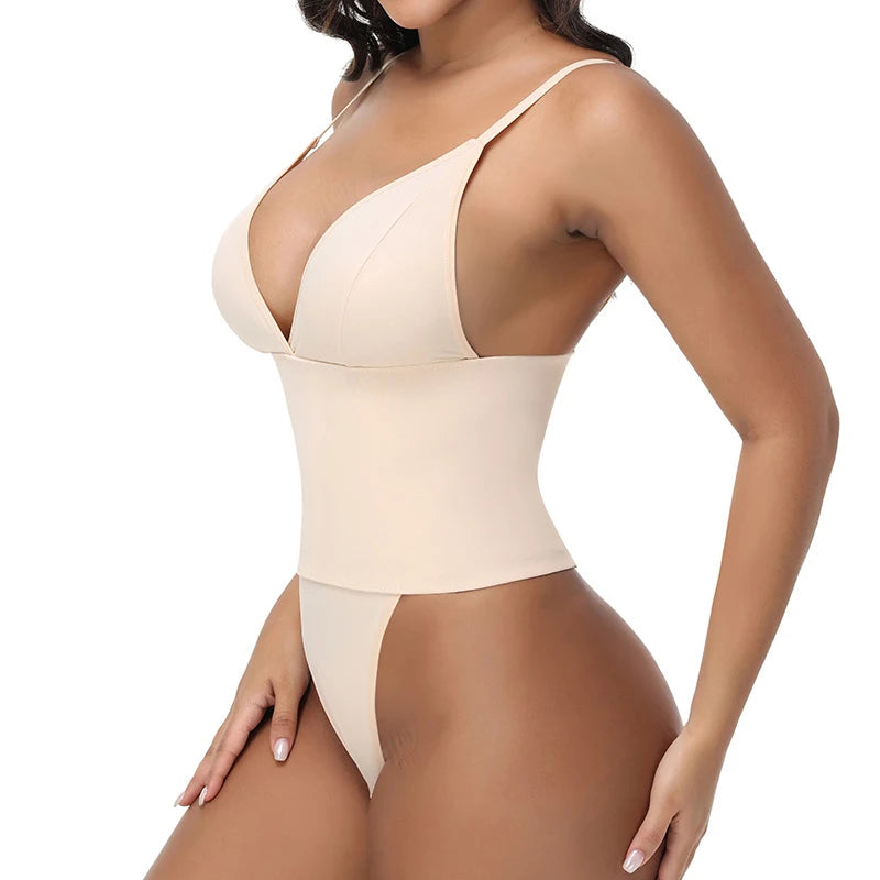 Ottavia Plunge Thong Bodysuit