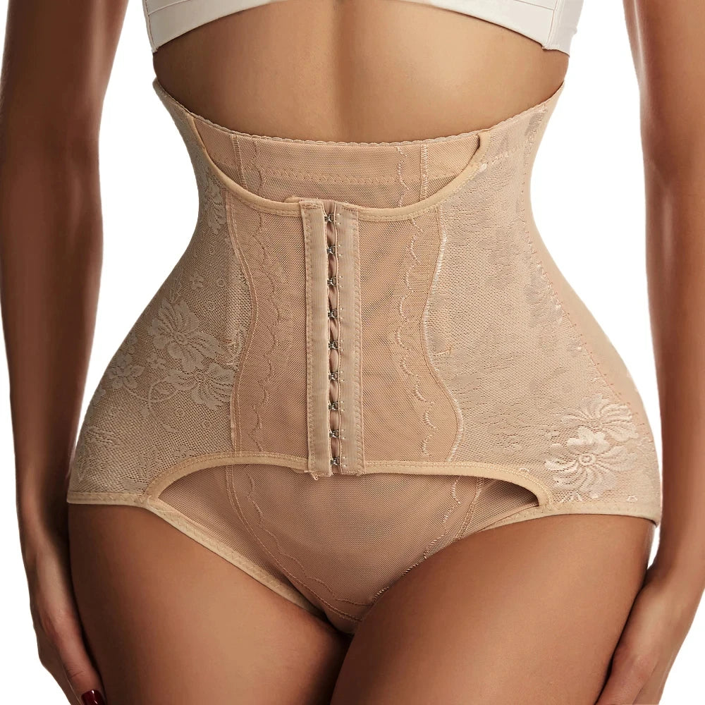 Beatrix Hook-Front Cincher Briefs