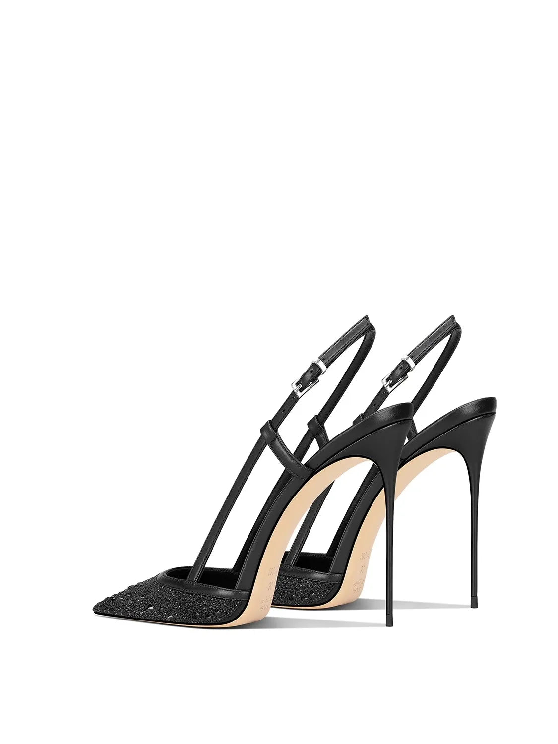 Serena Crystal Strappy Wedding Sandals