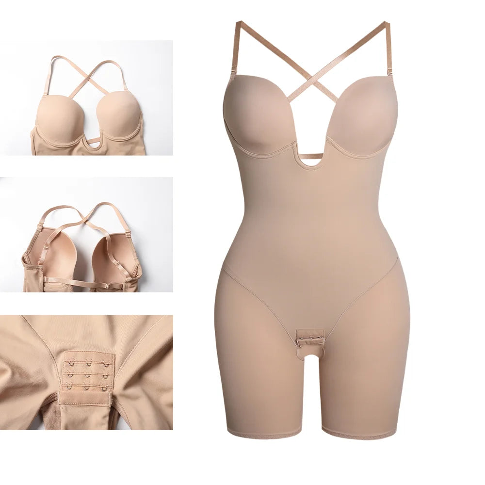 Florina Plunge Shaping Bodysuit