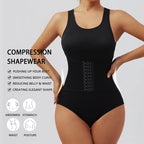 Mireille Zip-Belt Sculpting Bodysuit