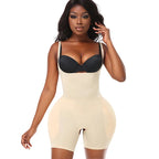 Padded Open-Bust Shaping Bodysuit