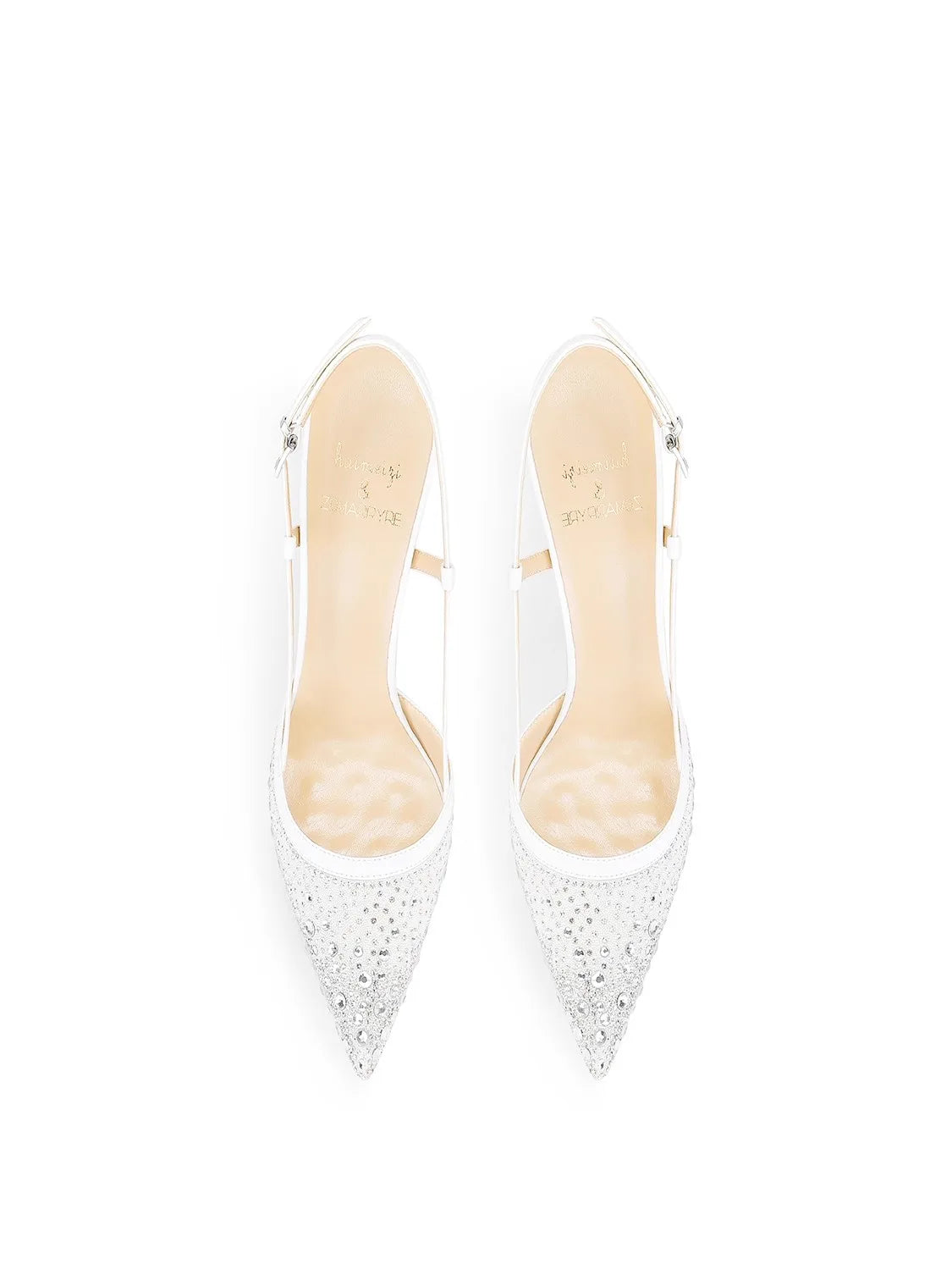 Serena Crystal Strappy Wedding Sandals