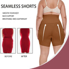 High-Waist Seamless Tummy Control Slip Shorts