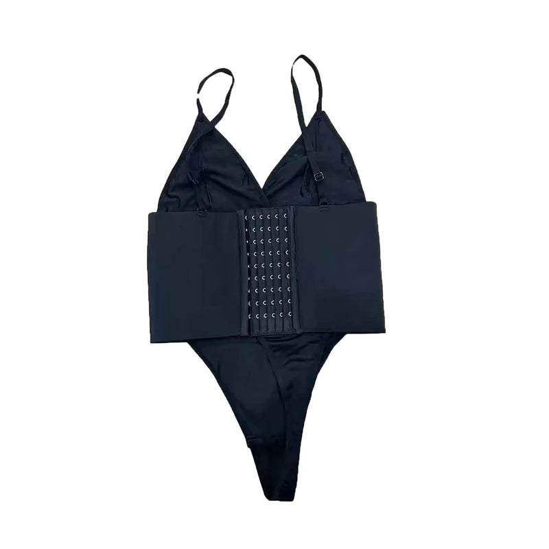 Ottavia Plunge Thong Bodysuit