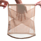 Rosamund Crossover Mesh Waist Cincher