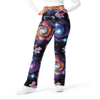 Galactic Bloom Flare Leggings