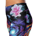 Galactic Bloom Flare Leggings