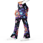 Galactic Bloom Flare Leggings