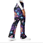 Galactic Bloom Flare Leggings