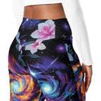Galactic Bloom Flare Leggings