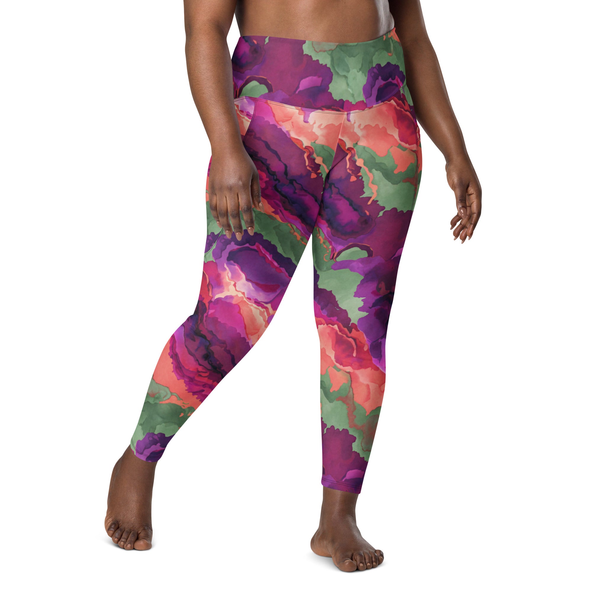 Mosaic Dusk Pocket Leggings