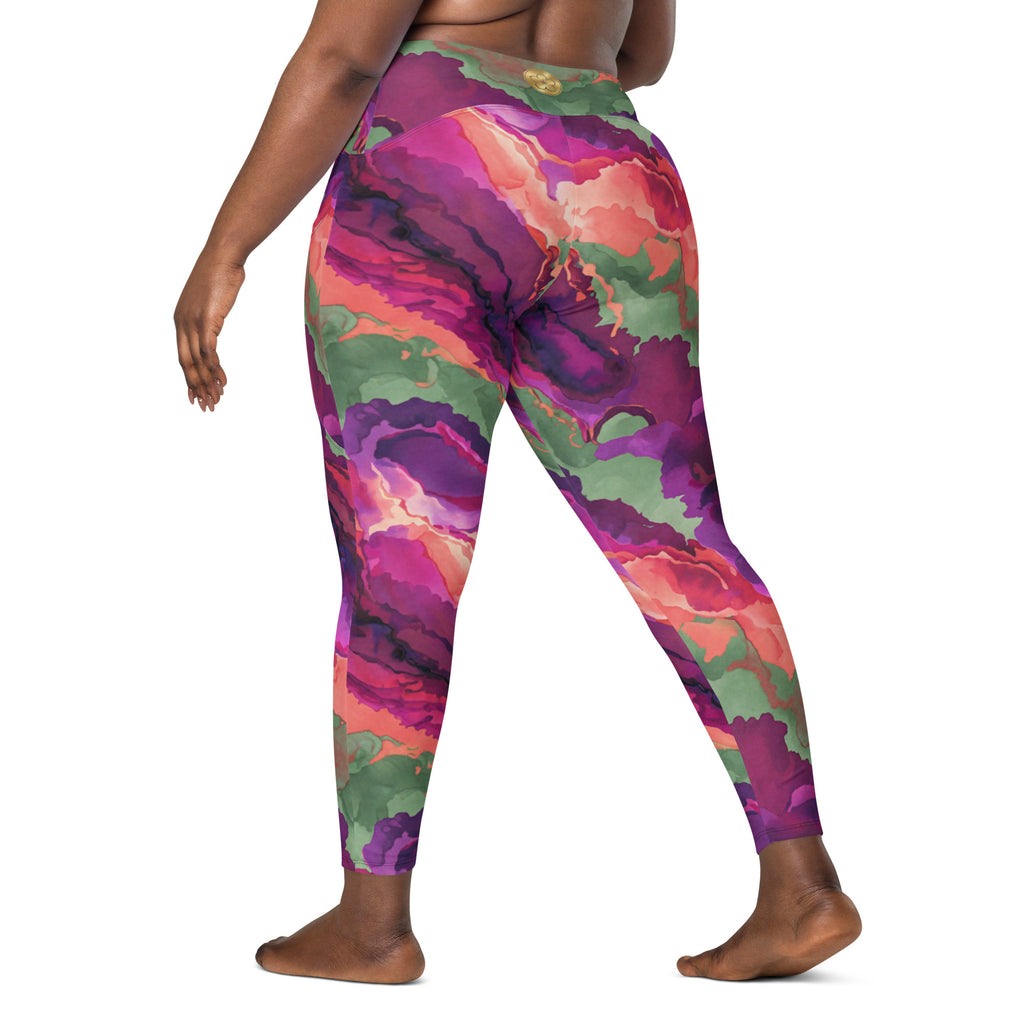 Mosaic Dusk Pocket Leggings