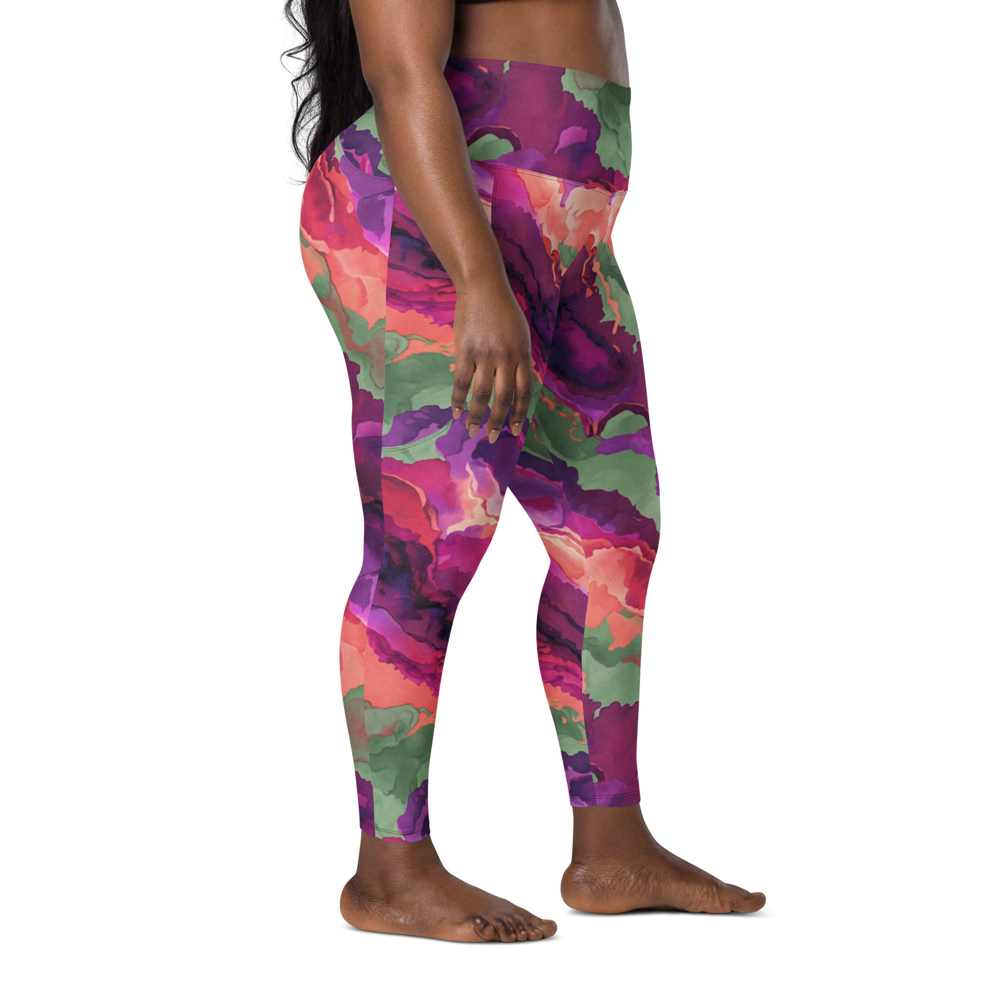 Mosaic Dusk Pocket Leggings