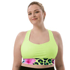 Leopard Bloom Full-Coverage Bra