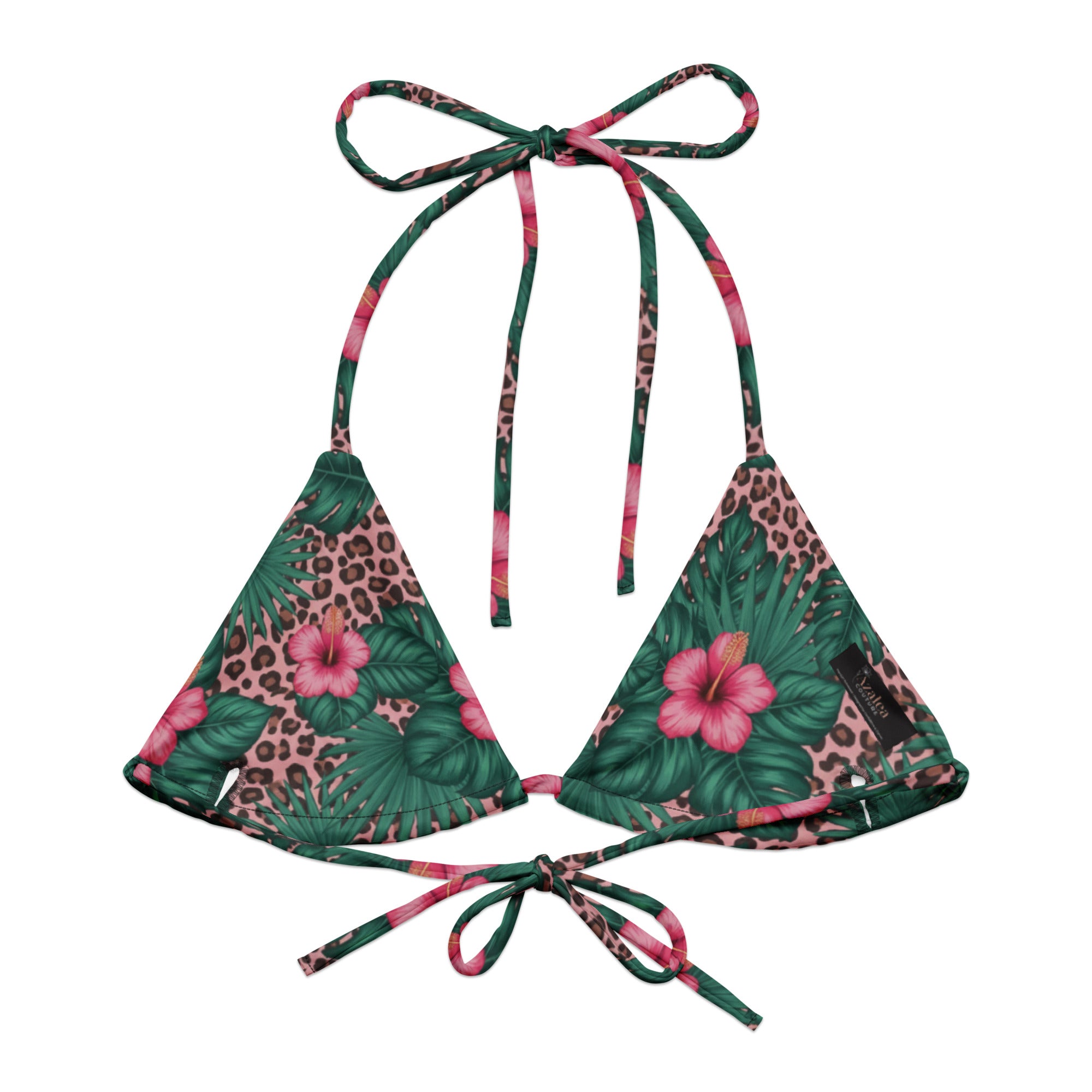 Jungle Bloom Bikini Top