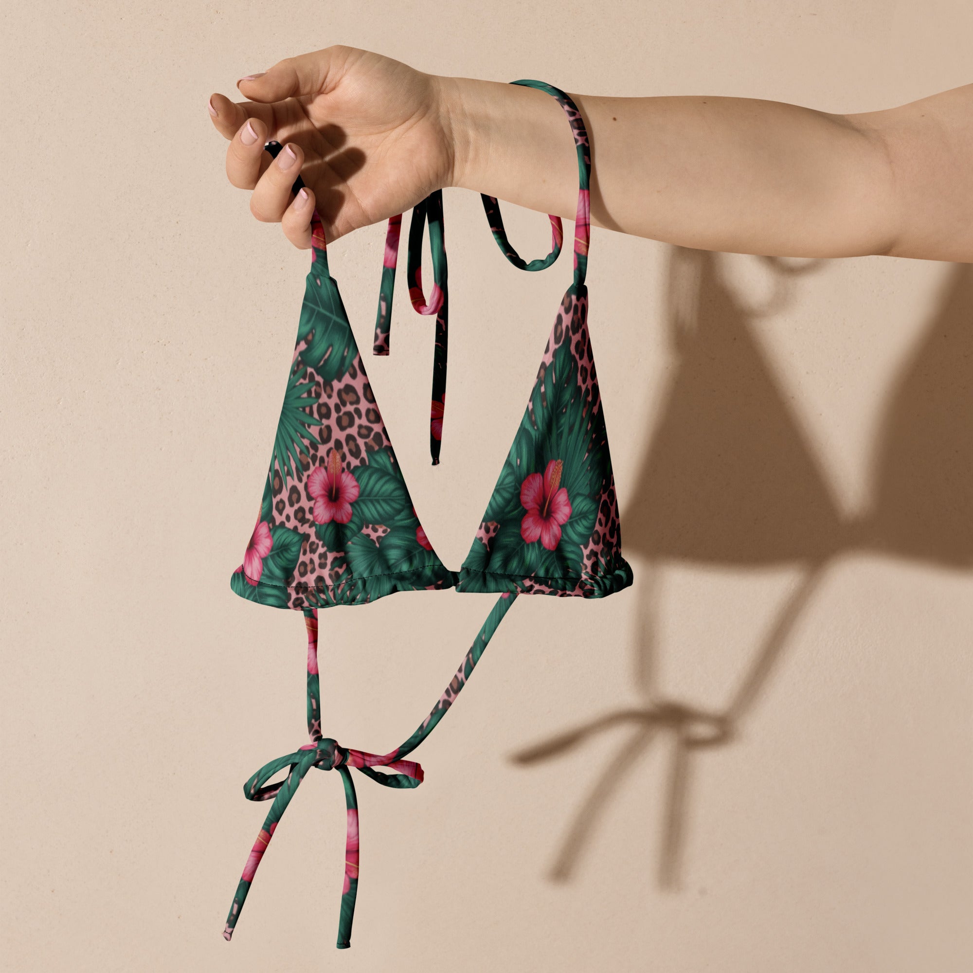 Jungle Bloom Bikini Top