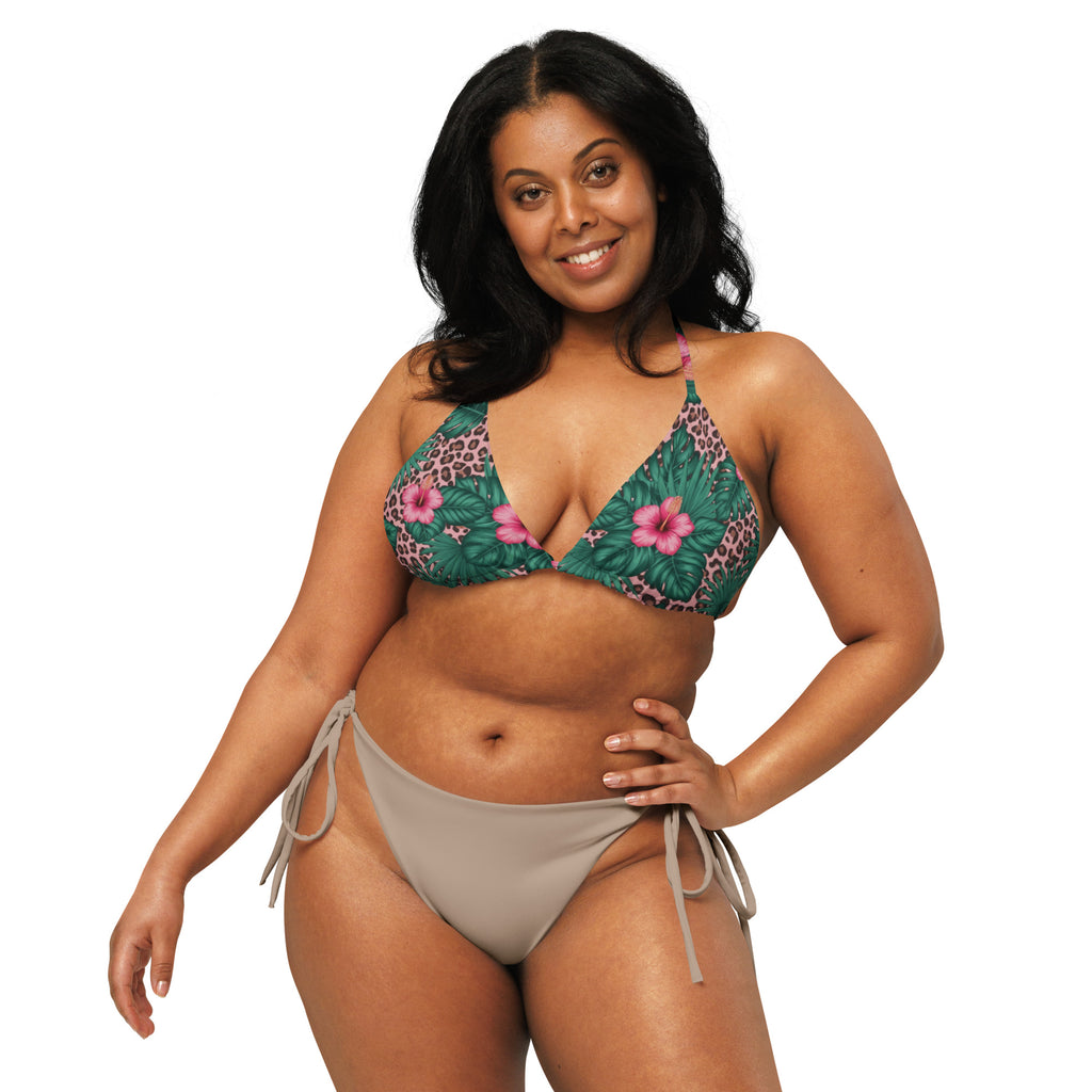 Jungle Bloom Bikini Top