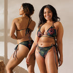 Halia Tropical Floral String Bikini Set