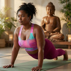 Pixel Burst High Impact Sports Bra