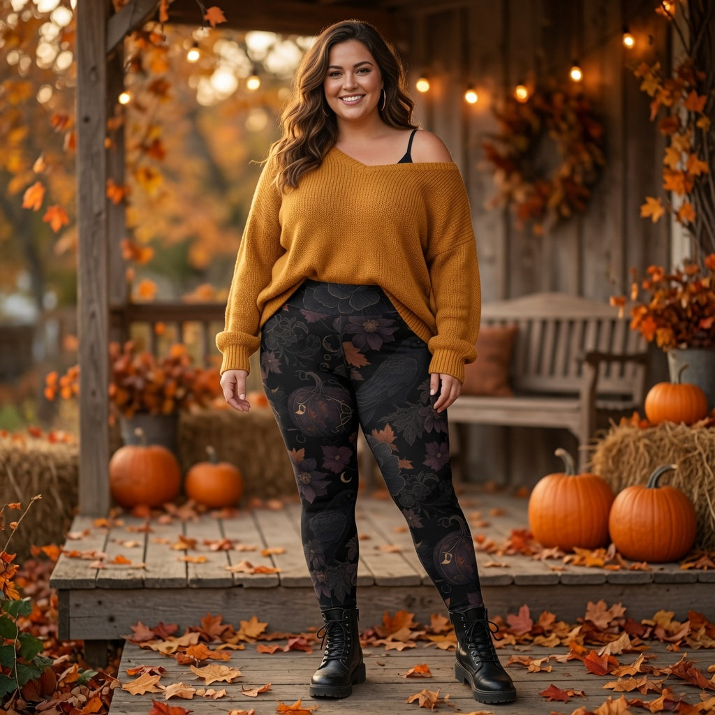 Raven High-Waist Pocket Leggings
