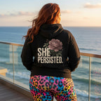 She Persisted Pullover Hoodie