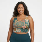 Wanderlust Luxe Back-Cross Sports Bra